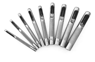 Kit Set Juego Sacabocado Saca Bocado Golpe De Impacto 9 Pcsferreteria-online-barata