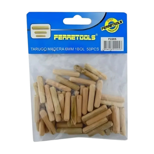 Tarugo De Madera 10mm Bolsa 50und Resistenteferreteria-online-barata