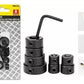 Topes Metálicos Para Brocas 3 A 16 Mm +llave Allen Guíaferreteria-online-barata