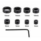 Topes Metálicos Para Brocas 3 A 16 Mm +llave Allen Guíaferreteria-online-barata