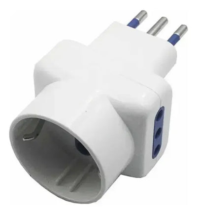 Adaptador Schuko Triple Con 2 Enchufes 3 Patas 1500w Ladrónferreteria-online-barata